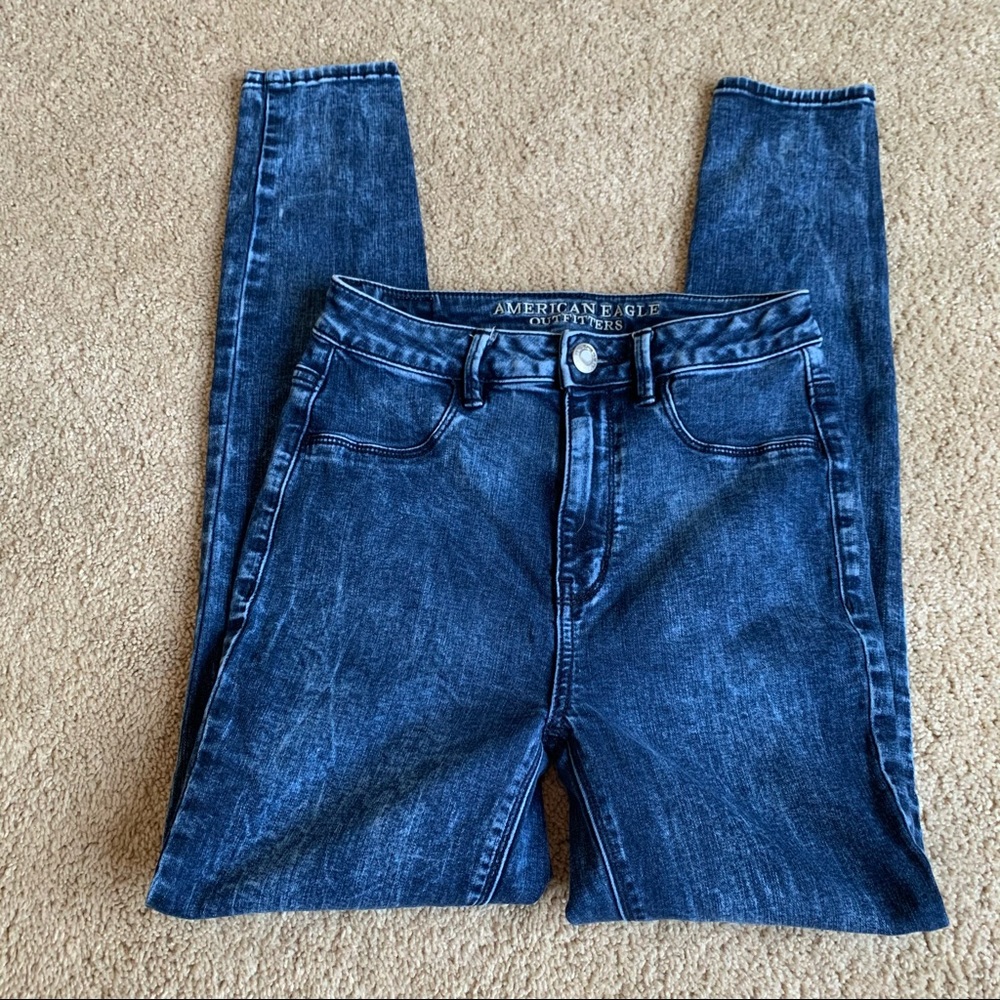 AMERICAN EAGLE SKY HIGH JEGGING SIZE REGULAR 6